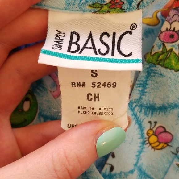 Simply basic scrub top - Picture 6 of 7